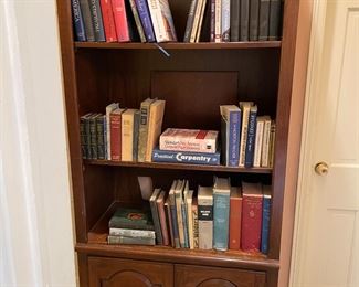 Bookcase & books