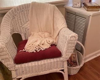 Wicker chair