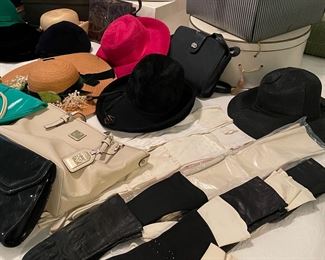 Vintage hats & gloves