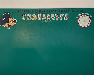 Mickey Mouse chalk board