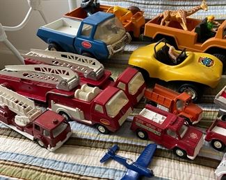 Vintage Tonka trucks