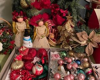 Vintage Christmas ornaments