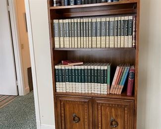 Bookcase & books