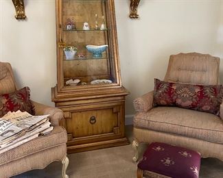 Unusual curio cabinet