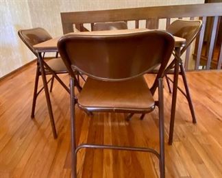 Folding Table and Chairs (4)
