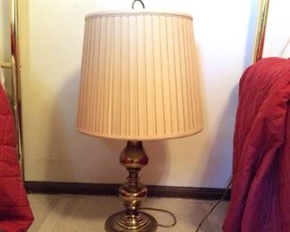 Brass Colored Lamp