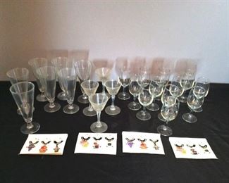  Assorted Drinkware