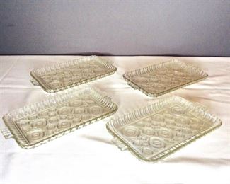 Vintage Anchor Hocking Luncheon Plates