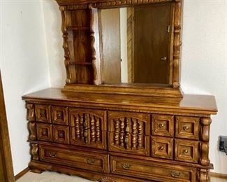 Barwick Furniture Dresser and Mirror