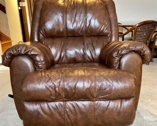  Lane Leather Rocking Recliner