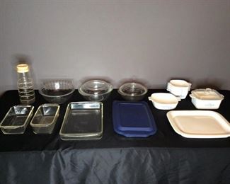 Vintage Corningware and Pyrex