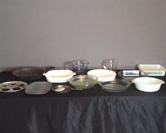 Corningware, Pyrex and Cast Iron Cookware