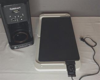 Cuisinart Coffeemaker and Toastmaster Griddle
