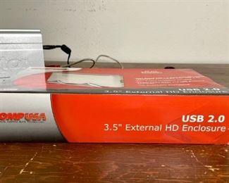 Maxtor One Touch External Backup Drive & COMPUSA 3.5" External HDD Enclosure
