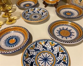 Italy Montelupo Plates