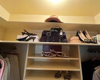 DESIGNER HANDBAGS to be pictured ~~~~ COACH & more.  Designer Shoes & clothing 