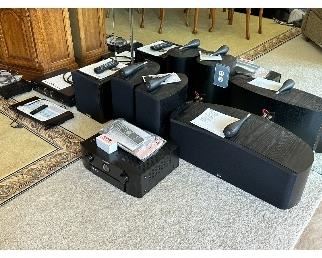 Highlights:                                                                                                           *SOLD👉Bowers and Wilkins 805S Nautilus Speakers.  Pair.                                                                                                      SOLD👉*Bowers and Wilkins Nautilus  HTM-3 Center Speaker.                                                                                                    SOLD👉*Velodyne DD-10 Subwoofer 10"                                                     SOLD👉*Marrantz receiver                                                                 SOLD👉*Cerwin Vega sub woofer 