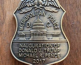Trump Inaugural Badge 