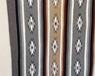 Navajo Chinle Star Wide Ruins Banded Rug Native American 	34 x 59in	
