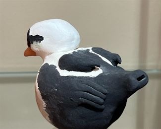 Artist Made Unsigned Ceramic Duck Whistle	2 inches high	
