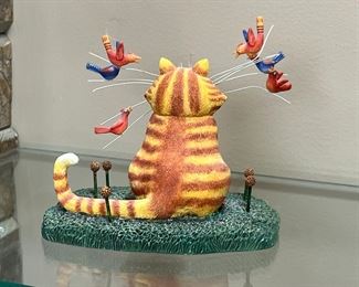 Wit & Whimsy Figurine "Taunting Theodore" Cat by Ned Young for Lang & Wise	4 inches high	
