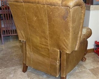 As-IS Leather Recliner Chair	43 x 36 x 38in	HxWxD
