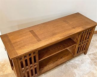 Mission Oak Sofa Table Arts And Crafts 	27.75 x 54 x 18in	HxWxD
