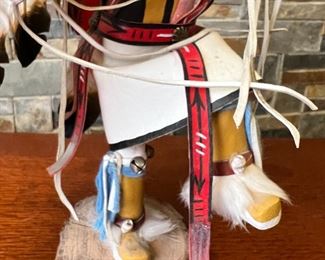 Navajo Eagle Dancer Kachina Doll Signed Spencer Native American 	12in High	
