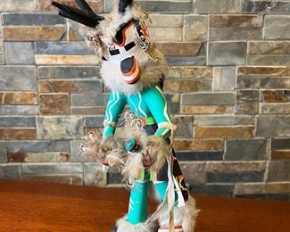 Navajo Deer Kachina Doll Cindy Kachada Native American 	16in High	
