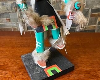 Navajo Deer Kachina Doll Cindy Kachada Native American 	16in High	
