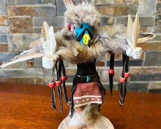 Navajo Eagle Kachina Doll EVA Lowley Native American 	10in High 	
