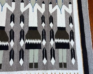 Navajo Ye’i  Diyiin Diné’é Rug Native American 	32 x 46in	
