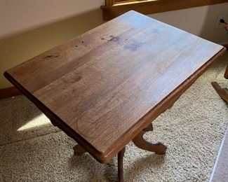 Antique Wood Parlor Table Eastlake	28 x 30 x 22.25in	HxWxD
