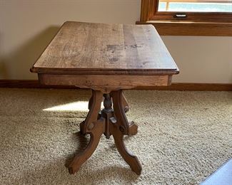 Antique Wood Parlor Table Eastlake	28 x 30 x 22.25in	HxWxD
