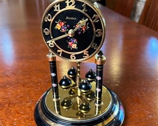 Bulova Quartz Anniversary Clock	9 inches high	
