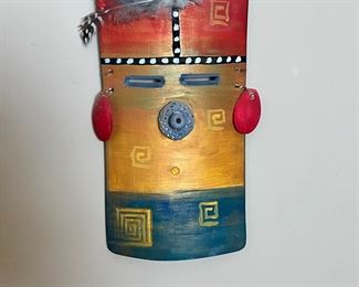 Navajo Pottery Yei Bi Chei Mask C. Lujo Native American 	7.75 x 4in	

