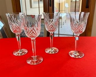 4pc Waterford Crystal Leana Wine Gasses	7.75 x 3.25in	

