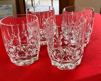 4pc Waterford Crystal Westhampton Double Old Glasses	4 x 3.25in	
