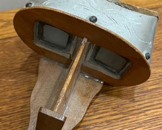 Antique Stereoscope with Slides 	12 inches long	
