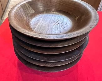 11pc Ozark Treasures Wood Salad Set	Large Bowl: 4 x 12in Diameter	

