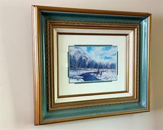 Fred Lucas The Miracle Signed Print Grand Canyon Art Framed 	Frame: 9.5 x 11.5in	
