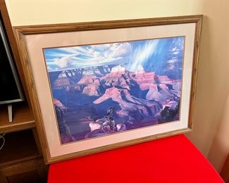 Fred Lucas The Miracle Framed Print Unsigned	Frame: 25 x 32in	
