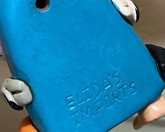 Ceramic Storyteller Figure Elidas Imports South American 	4.5 inches high	
