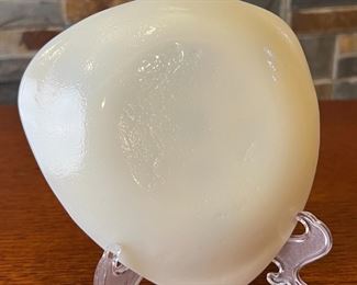 Fused Glass Cat Face Triangular Dish	5 x 5in	
