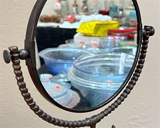 Bronze Cat Mirror	14 inches high	
