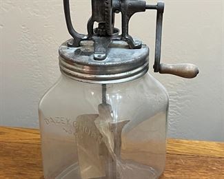 Antique Dazey Churn No 40 Butter Churner	13.5 inches high,	
