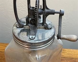 Antique Dazey Churn No 40 Butter Churner	13.5 inches high,	
