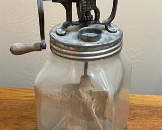Antique Dazey Churn No 40 Butter Churner	13.5 inches high,	
