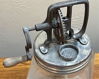 Antique Dazey Churn No 40 Butter Churner	13.5 inches high,	
