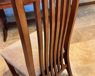 11pc Dining Set Table & Chairs Broyhill Artisan Ridge Mission Arts and Crafts	Table: 30 x 44 x 72-90-108in	
